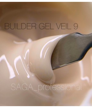 Гель Saga Builder Gel Veil №009, 15 мл